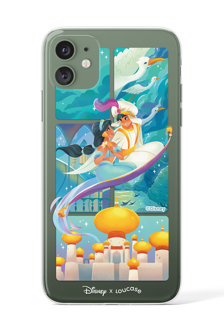 A Whole New World - KLEARLUX™ Disney x Loucase Aladdin Collection Phone Case | LOUCASE