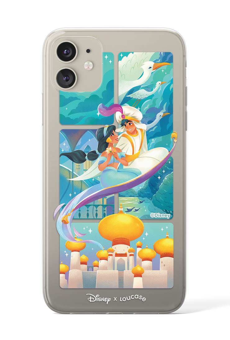 A Whole New World - KLEARLUX™ Disney x Loucase Aladdin Collection Phone Case | LOUCASE