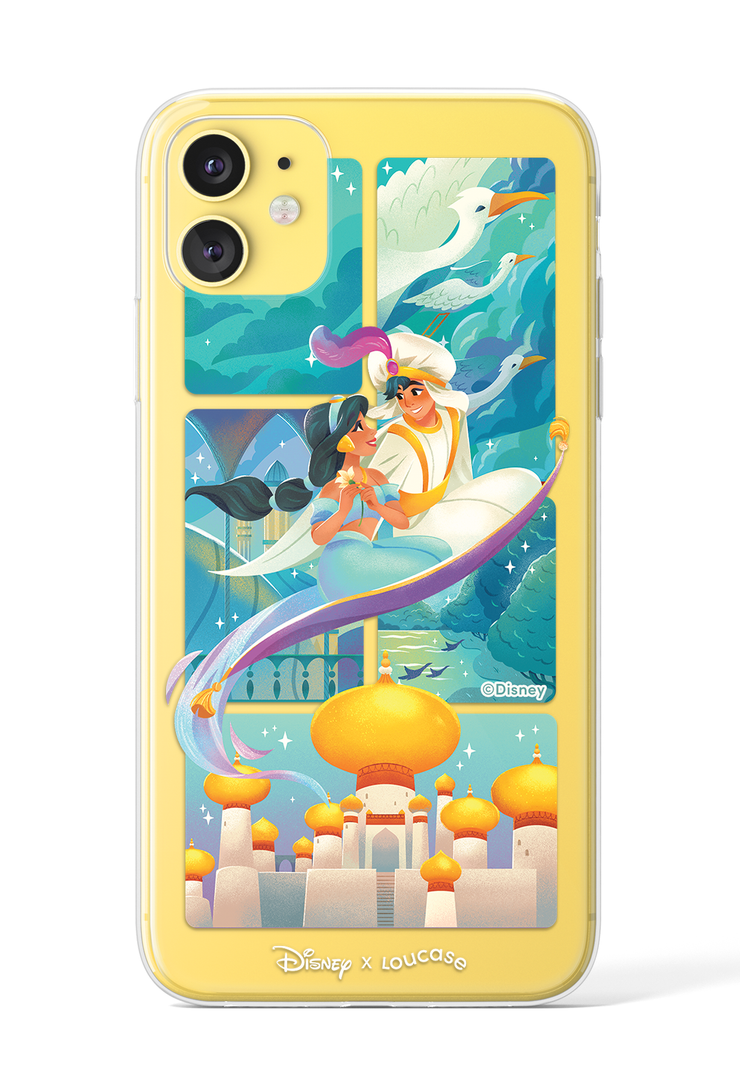 A Whole New World - KLEARLUX™ Disney x Loucase Aladdin Collection Phone Case | LOUCASE