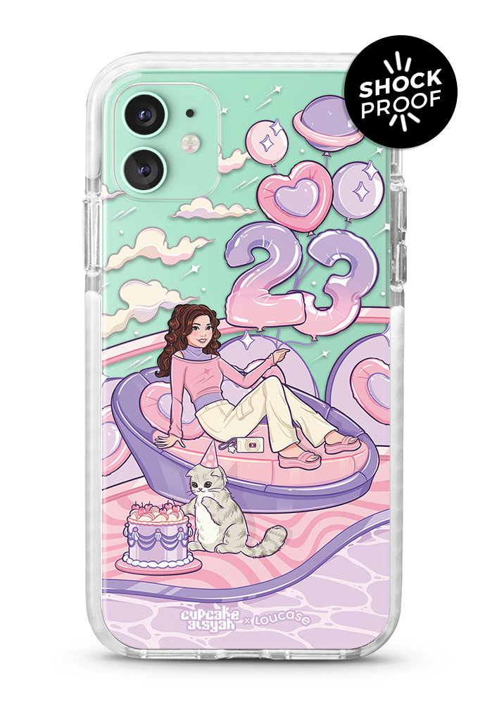 Birthday Behaviour - PROTECH™ Limited Edition Cupcake Aisyah x Loucase 3.0 Phone Case | LOUCASE