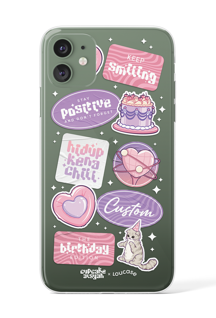 Midnight - KLEARLUX™ Limited Edition Cupcake Aisyah x Loucase 3.0 Phone Case | LOUCASE