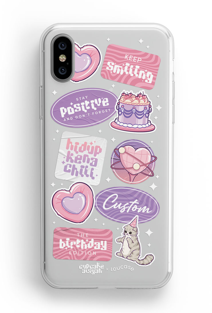 Midnight - KLEARLUX™ Limited Edition Cupcake Aisyah x Loucase 3.0 Phone Case | LOUCASE