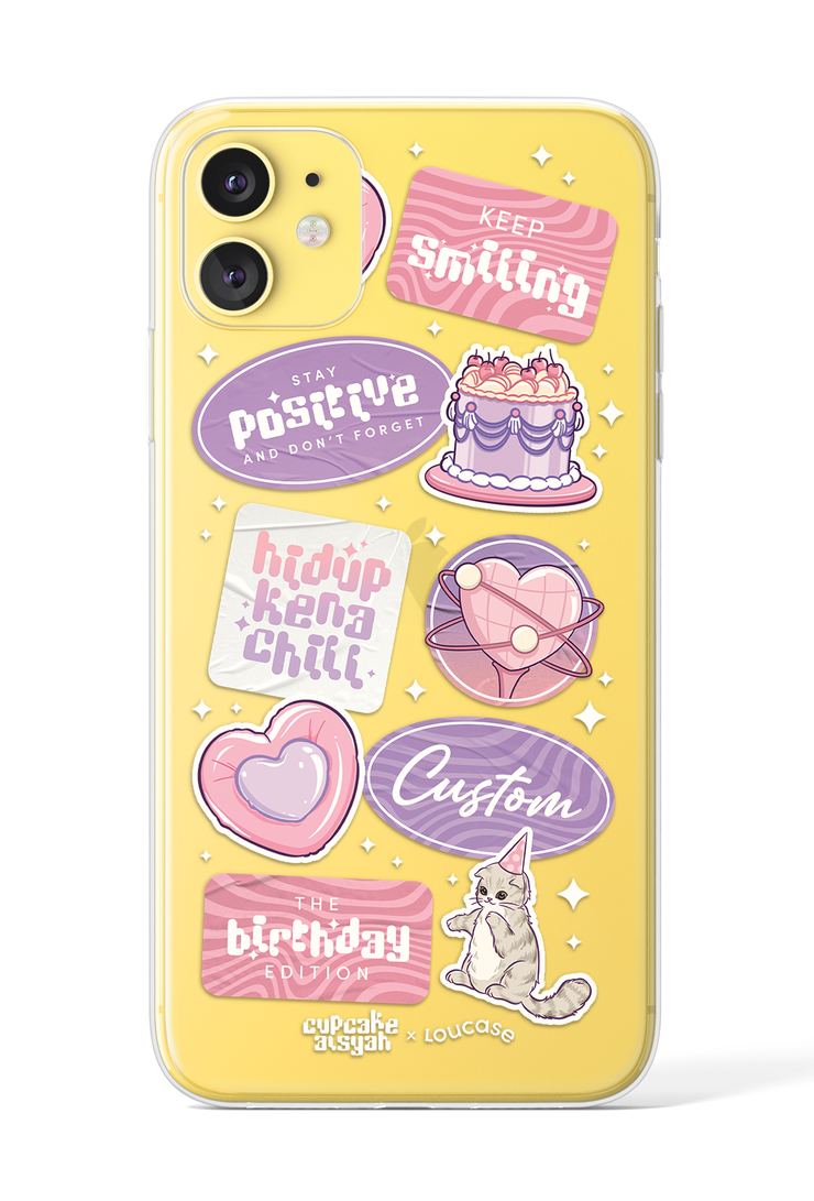 Midnight - KLEARLUX™ Limited Edition Cupcake Aisyah x Loucase 3.0 Phone Case | LOUCASE