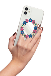 Bouquet Mirror - GRIPUP™ Special Edition Sunday Market Collection Phone Grip | LOUCASE