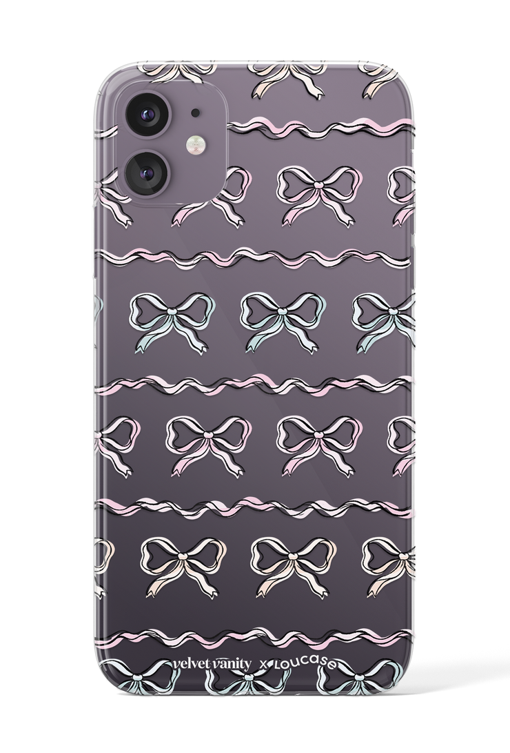 Bow - KLEARLUX™ Limited Edition Velvet Vanity x Loucase Phone Case | LOUCASE