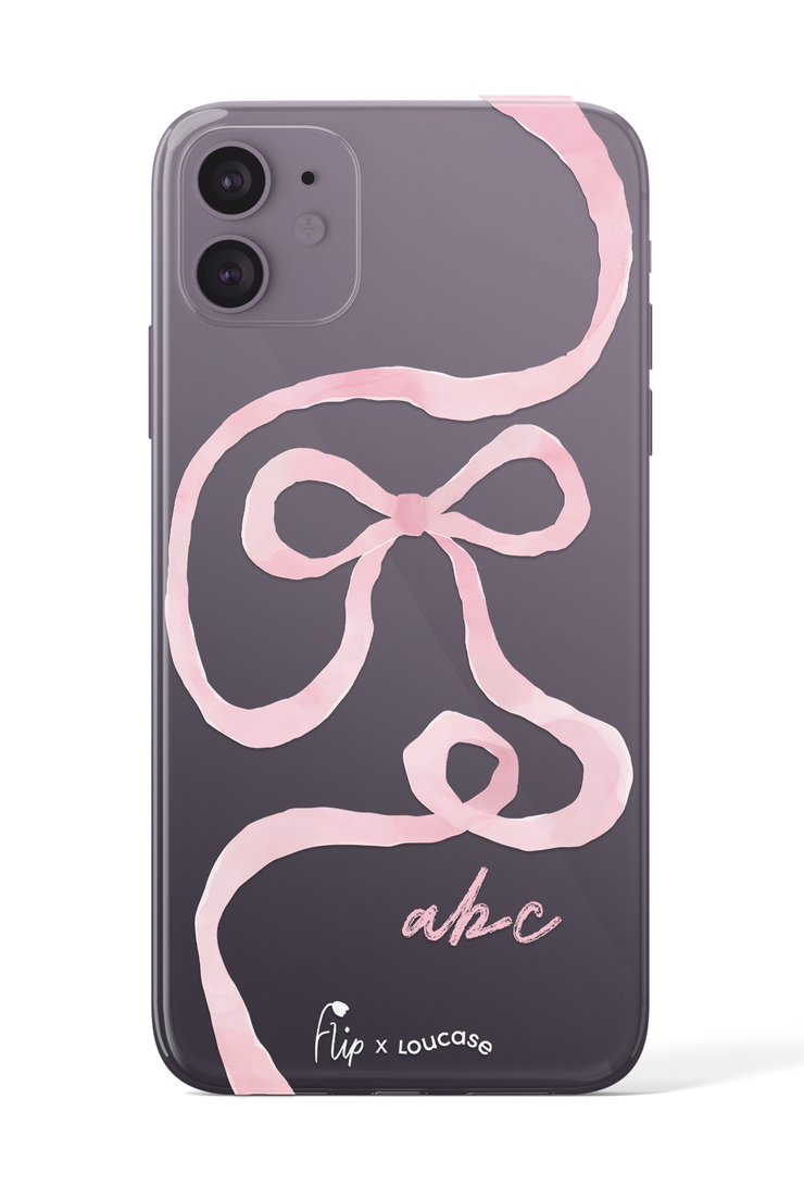 Bow Blush - KLEARLUX™ Limited Edition Flip x Loucase Phone Case | LOUCASE