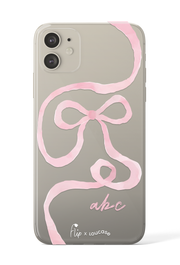 Bow Blush - KLEARLUX™ Limited Edition Flip x Loucase Phone Case | LOUCASE