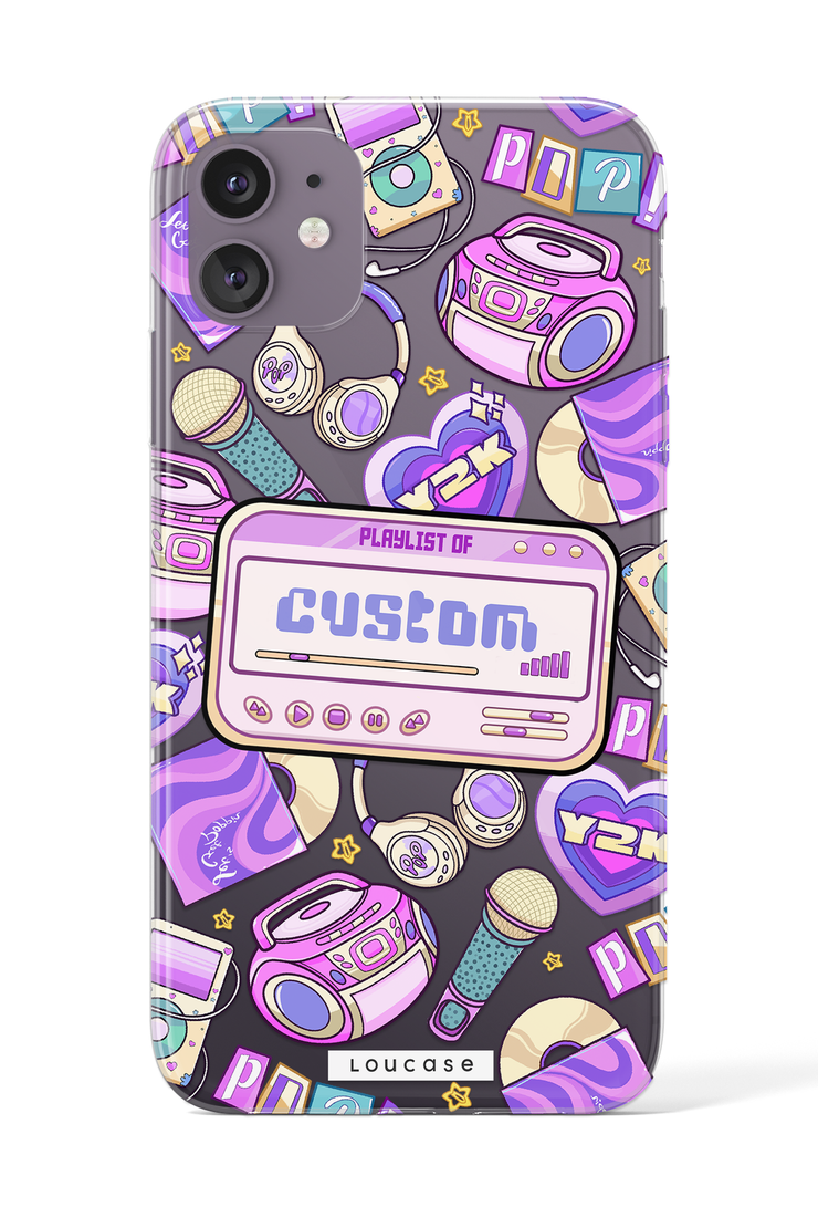 Bubblegum Beats - KLEARLUX™ Special Edition Playlist Collection Phone Case | LOUCASE