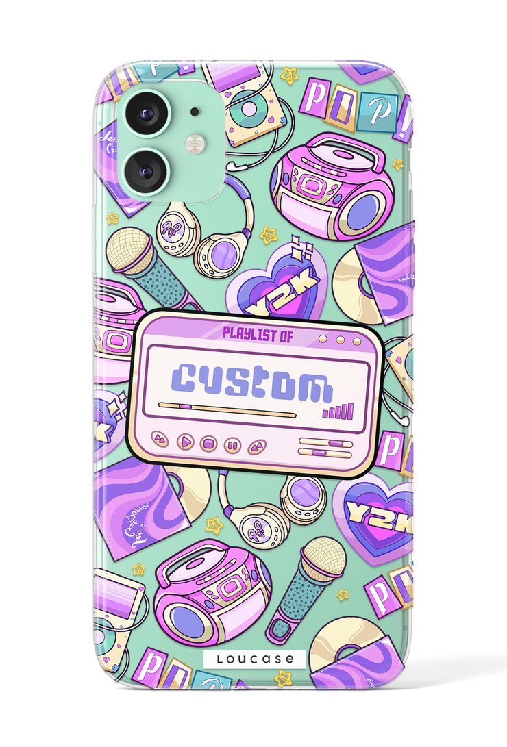 Bubblegum Beats - KLEARLUX™ Special Edition Playlist Collection Phone Case | LOUCASE