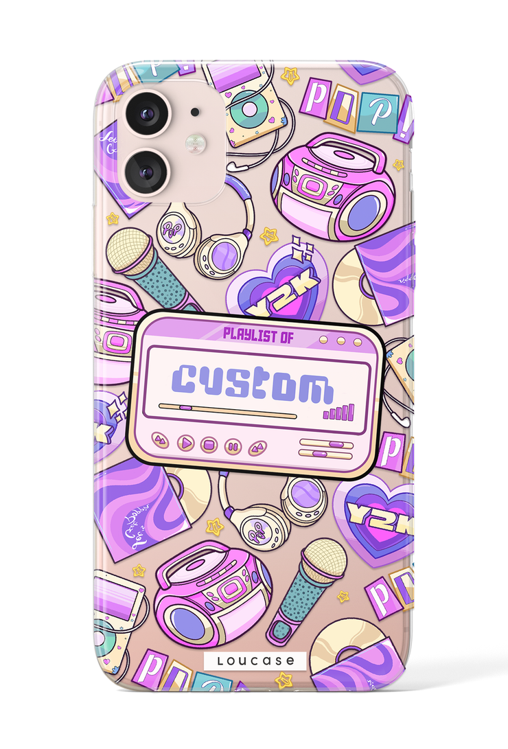 Bubblegum Beats - KLEARLUX™ Special Edition Playlist Collection Phone Case | LOUCASE