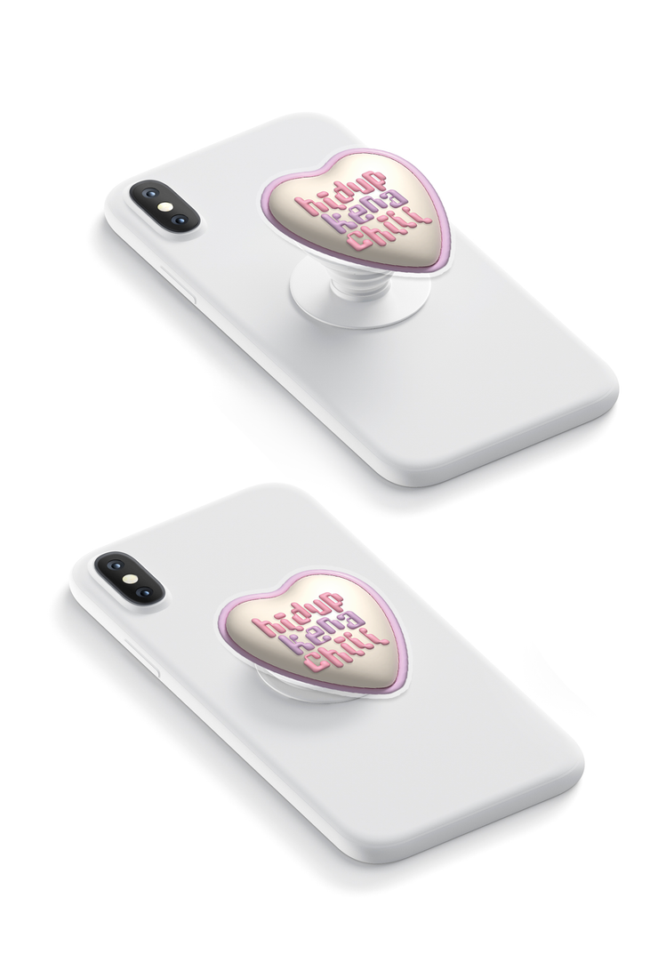 Love Me - GRIPUP™ Limited Edition Cupcake Aisyah x Loucase 3.0 Phone Grip