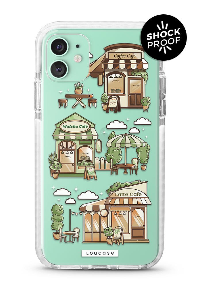 Cafe Hopping - PROTECH™ Special Edition Café Soireé Collection Phone Case | LOUCASE