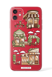 Cafe Hopping - KLEARLUX™ Special Edition Café Soireé Collection Phone Case | LOUCASE