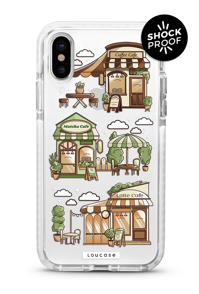 Cafe Hopping - PROTECH™ Special Edition Café Soireé Collection Phone Case | LOUCASE