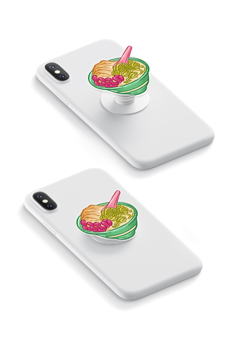 Cendol - GRIPUP™ Special Edition Corak Collection Phone Grip | LOUCASE