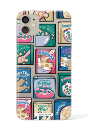 Cereal Quotes - KLEARLUX™ Special Edition Sunday Market Collection Phone Case | LOUCASE