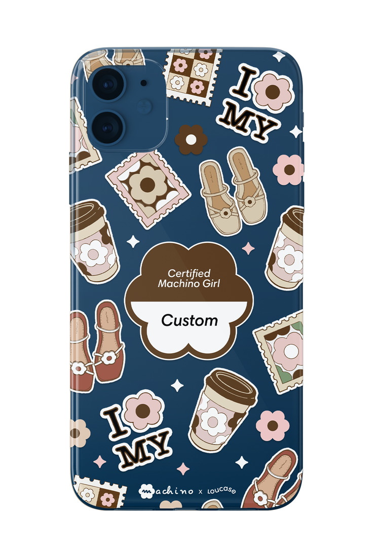 Certified Machino Girl - KLEARLUX™ Limited Edition Machino x Loucase Phone Case | LOUCASE