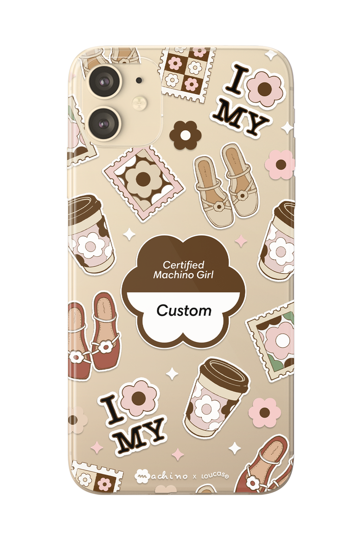 Certified Machino Girl - KLEARLUX™ Limited Edition Machino x Loucase Phone Case | LOUCASE