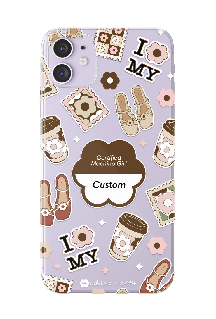 Certified Machino Girl - KLEARLUX™ Limited Edition Machino x Loucase Phone Case | LOUCASE