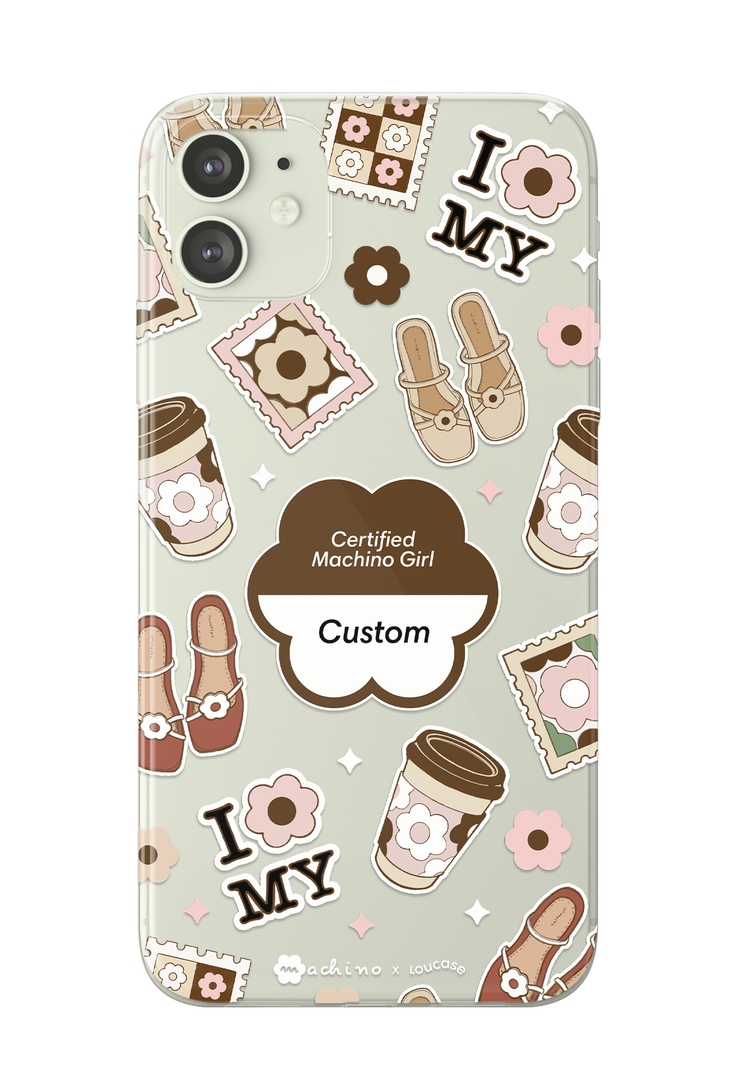 Certified Machino Girl - KLEARLUX™ Limited Edition Machino x Loucase Phone Case | LOUCASE