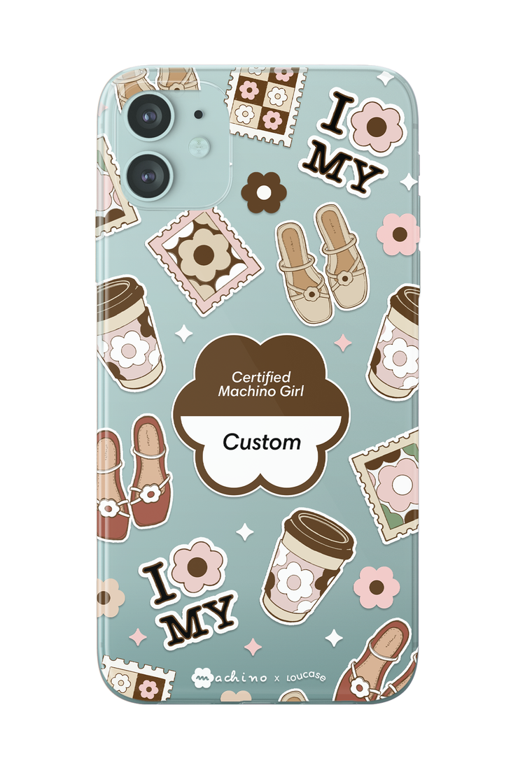 Certified Machino Girl - KLEARLUX™ Limited Edition Machino x Loucase Phone Case | LOUCASE