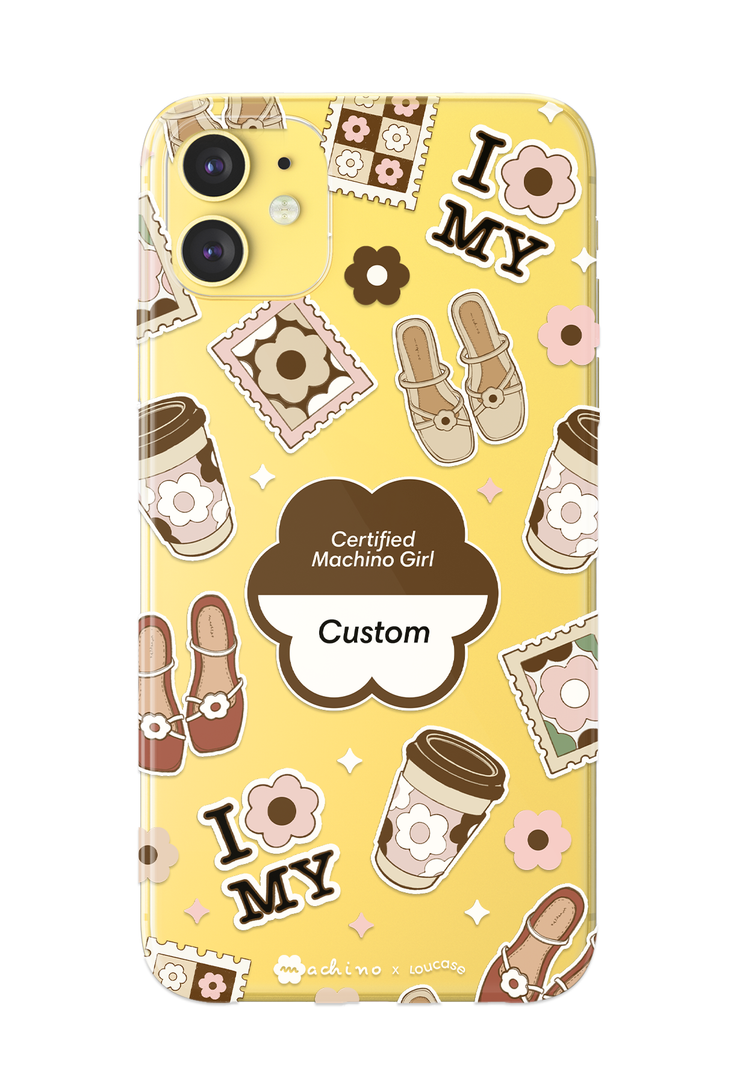 Certified Machino Girl - KLEARLUX™ Limited Edition Machino x Loucase Phone Case | LOUCASE