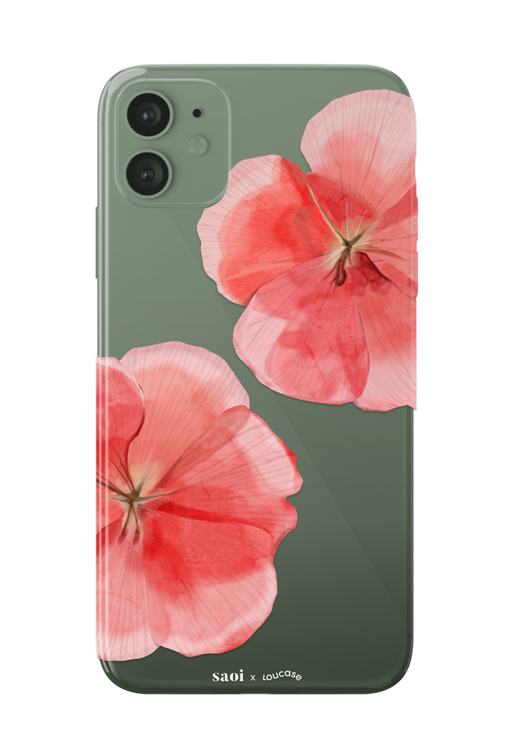 Charlotte Petal - KLEARLUX™ Limited Edition Saoi x Loucase Phone Case | LOUCASE