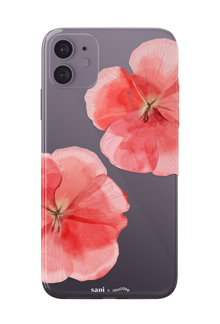 Charlotte Petal - KLEARLUX™ Limited Edition Saoi x Loucase Phone Case | LOUCASE