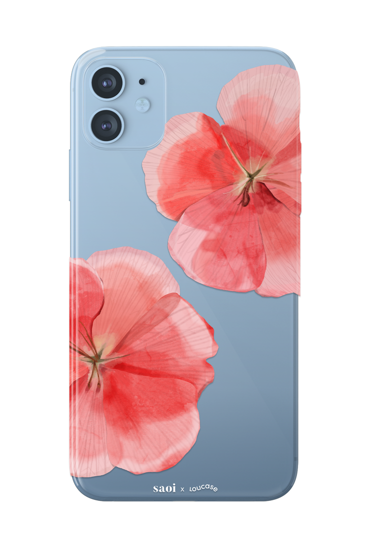 Charlotte Petal - KLEARLUX™ Limited Edition Saoi x Loucase Phone Case | LOUCASE