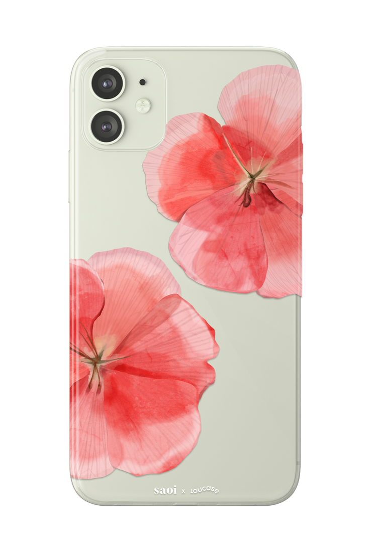 Charlotte Petal - KLEARLUX™ Limited Edition Saoi x Loucase Phone Case | LOUCASE