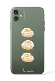 Cinnamon Swirl - KLEARLUX™ Limited Edition Flip x Loucase Phone Case | LOUCASE