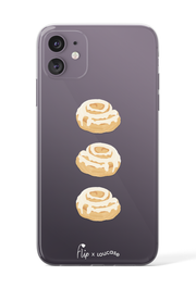 Cinnamon Swirl - KLEARLUX™ Limited Edition Flip x Loucase Phone Case | LOUCASE