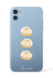 Cinnamon Swirl - KLEARLUX™ Limited Edition Flip x Loucase Phone Case | LOUCASE