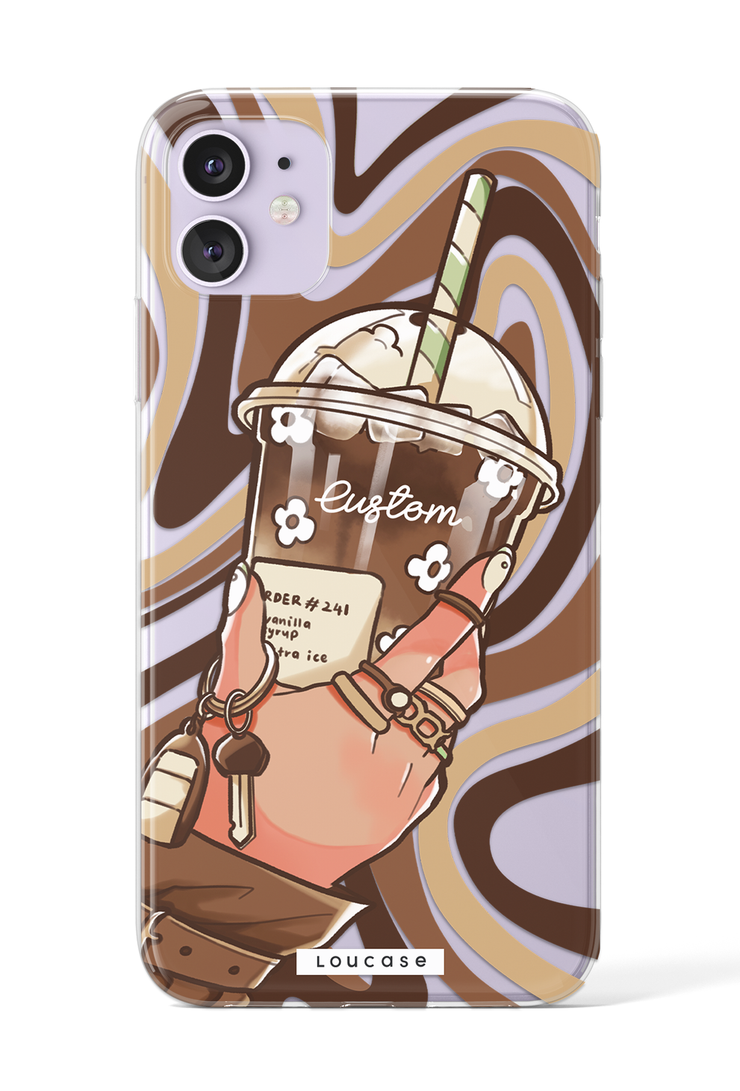 Coffee Core - KLEARLUX™ Special Edition Café Soireé Collection Phone Case | LOUCASE