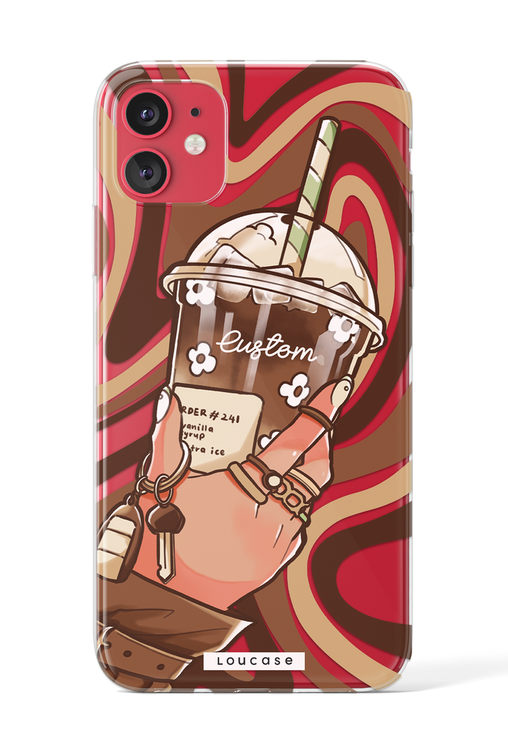 Coffee Core - KLEARLUX™ Special Edition Café Soireé Collection Phone Case | LOUCASE