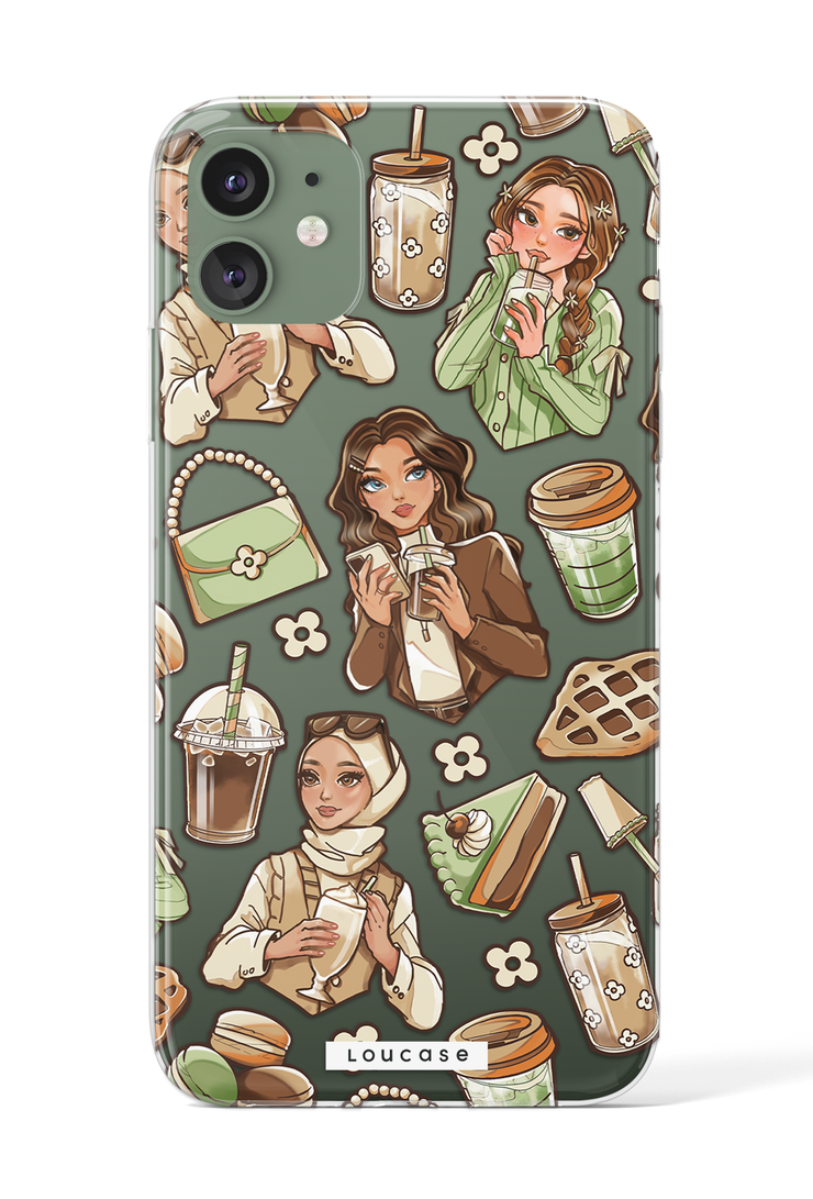 Coffee Culture - KLEARLUX™ Special Edition Café Soireé Collection Phone Case | LOUCASE