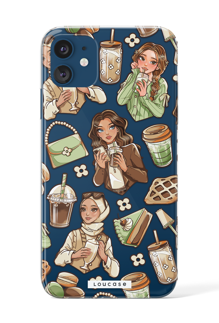 Coffee Culture - KLEARLUX™ Special Edition Café Soireé Collection Phone Case | LOUCASE