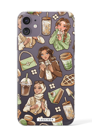 Coffee Culture - KLEARLUX™ Special Edition Café Soireé Collection Phone Case | LOUCASE