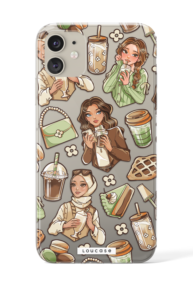 Coffee Culture - KLEARLUX™ Special Edition Café Soireé Collection Phone Case | LOUCASE