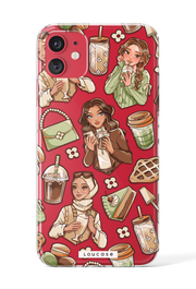 Coffee Culture - KLEARLUX™ Special Edition Café Soireé Collection Phone Case | LOUCASE