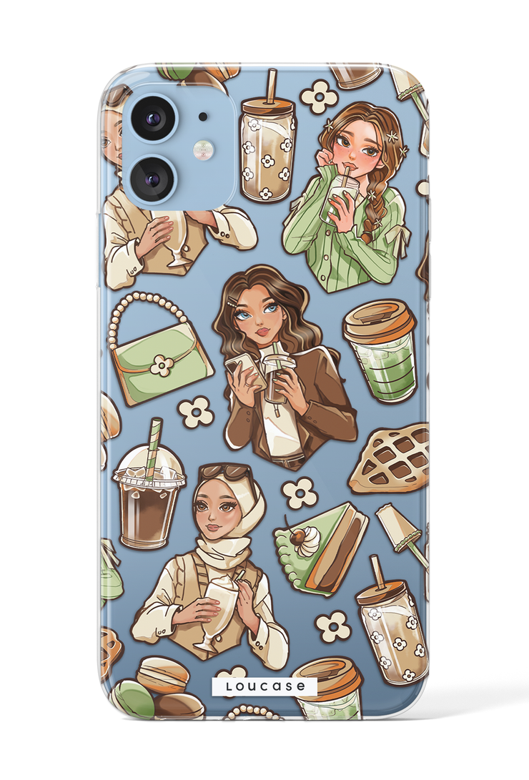 Coffee Culture - KLEARLUX™ Special Edition Café Soireé Collection Phone Case | LOUCASE