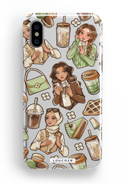 Coffee Culture - KLEARLUX™ Special Edition Café Soireé Collection Phone Case | LOUCASE