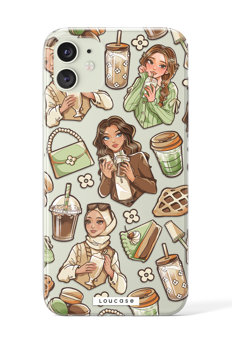 Coffee Culture - KLEARLUX™ Special Edition Café Soireé Collection Phone Case | LOUCASE