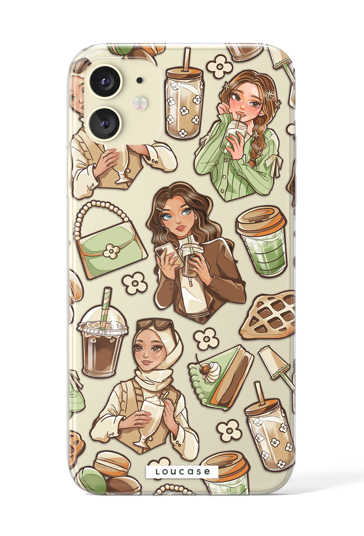 Coffee Culture - KLEARLUX™ Special Edition Café Soireé Collection Phone Case | LOUCASE