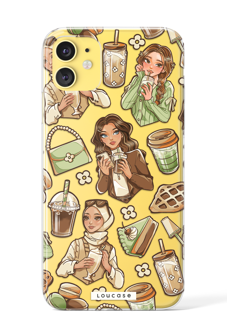 Coffee Culture - KLEARLUX™ Special Edition Café Soireé Collection Phone Case | LOUCASE