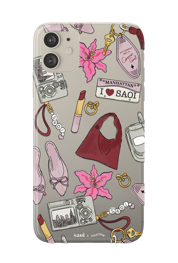 Cosmopolitan Life - KLEARLUX™ Limited Edition Saoi x Loucase Phone Case | LOUCASE