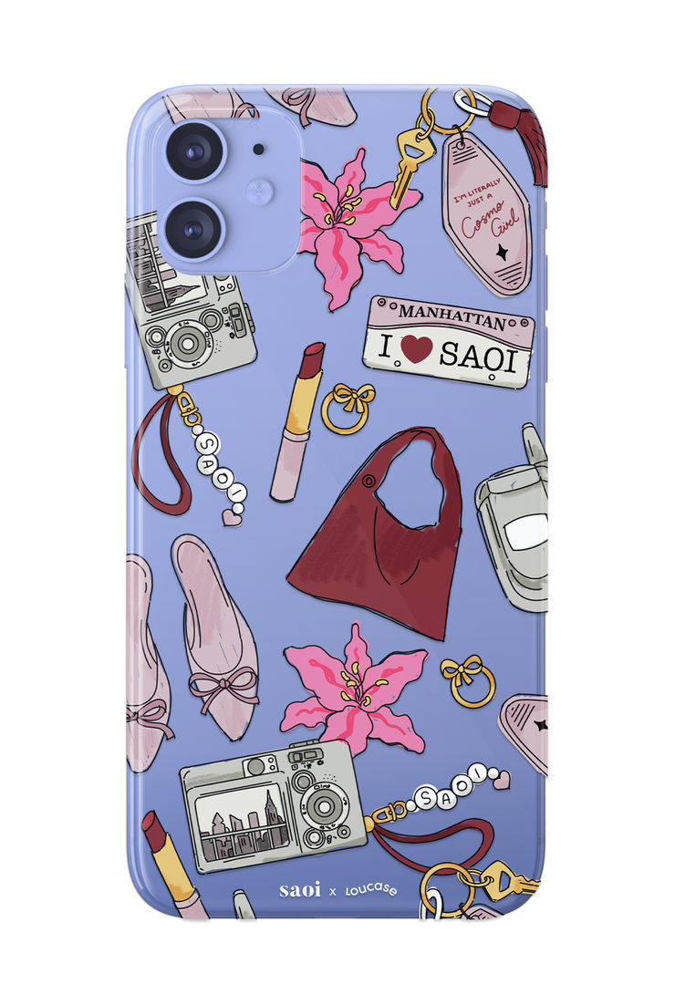 Cosmopolitan Life - KLEARLUX™ Limited Edition Saoi x Loucase Phone Case | LOUCASE