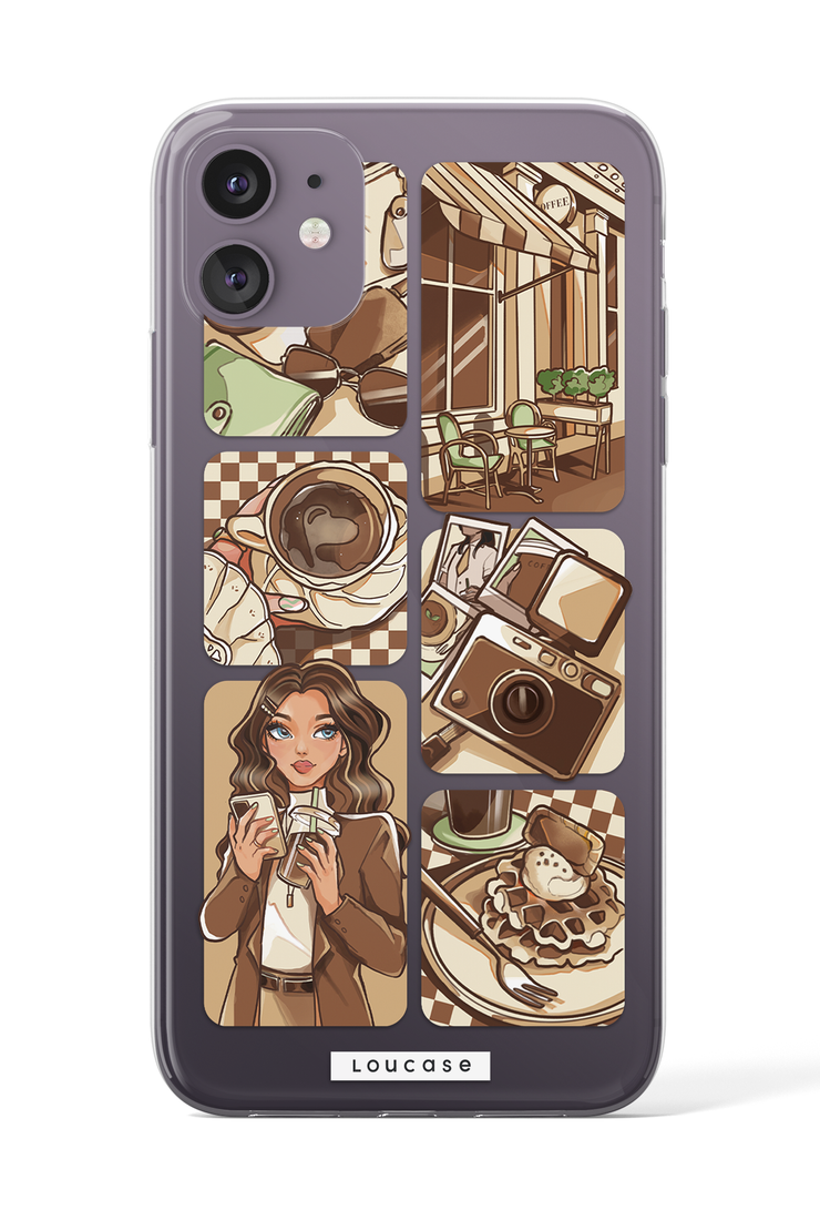 Deja Brew - KLEARLUX™ Special Edition Café Soireé Collection Phone Case | LOUCASE