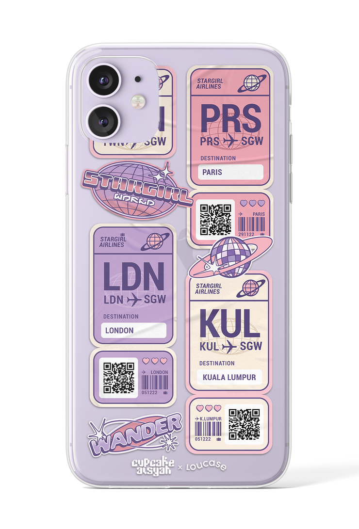 Timezone - KLEARLUX™ Limited Edition Cupcake Aisyah x Loucase 3.0 Phone Case | LOUCASE