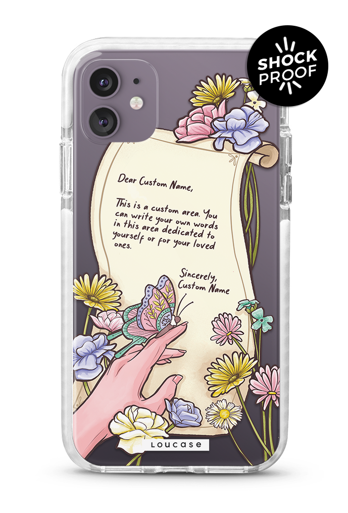 Embrace - PROTECH™ Special Edition Mariposa Collection Phone Case | LOUCASE